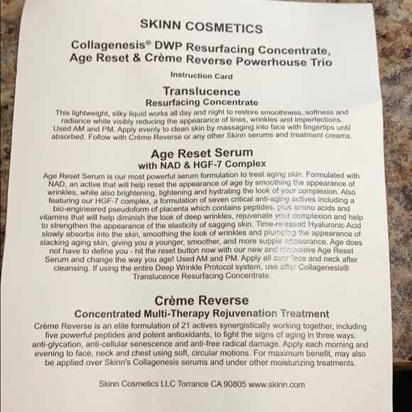 Collagenesis DWP Powerhouse Trio by SKINN - Picture 2 of 8